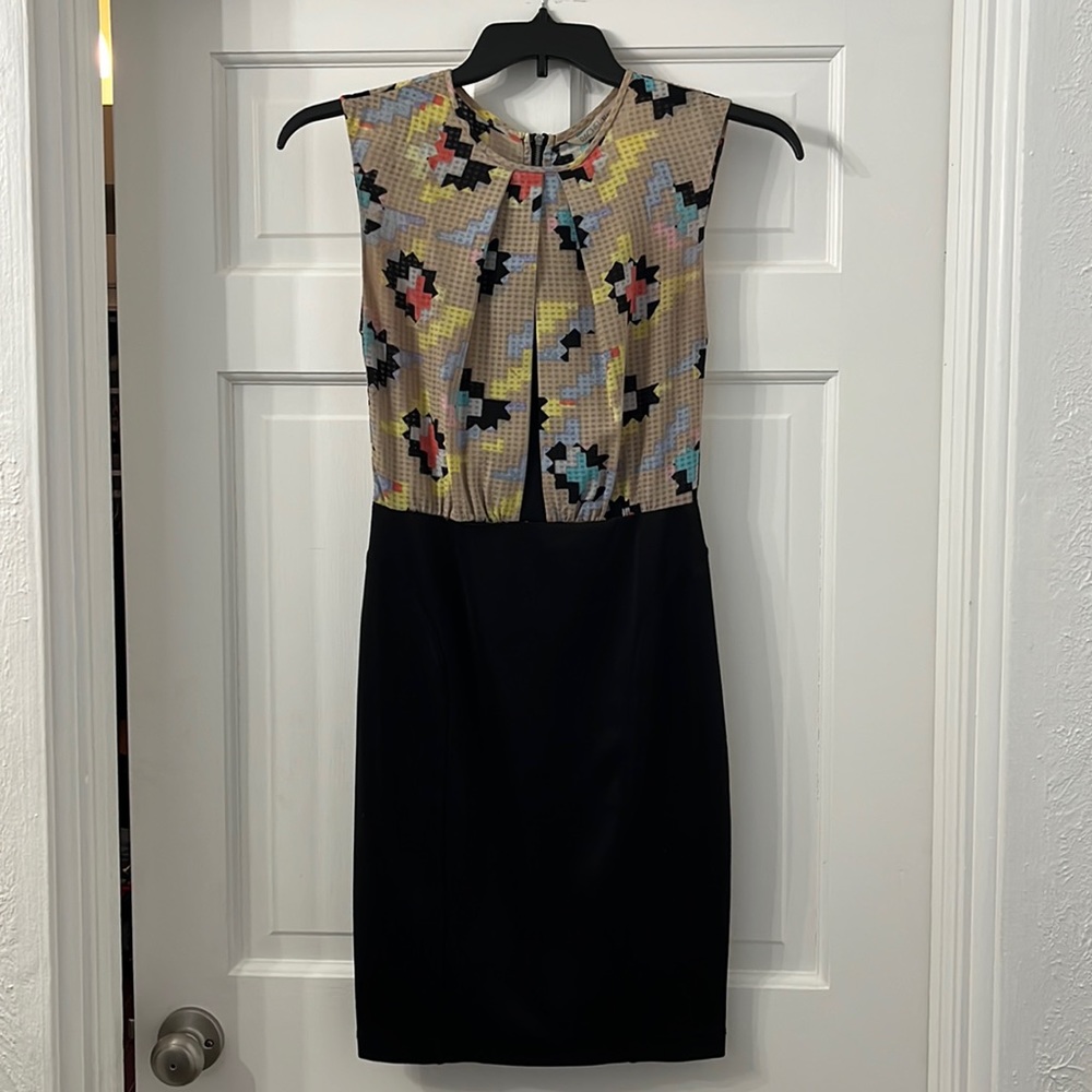 Rachel Rachel Roy body hugging geometric design dress